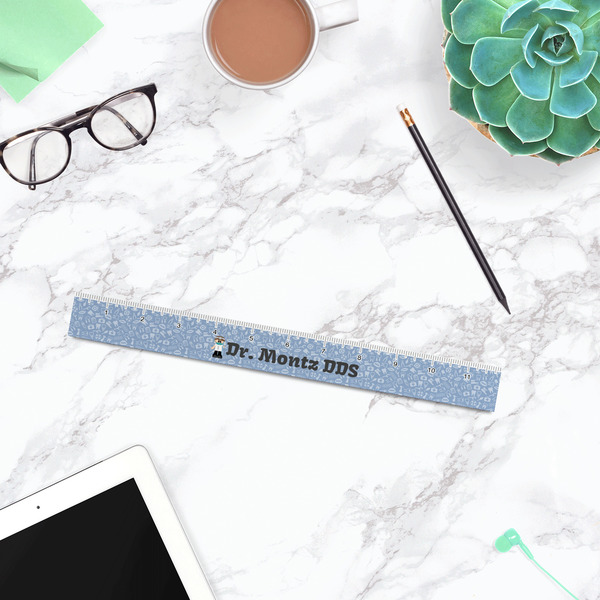 Dentist Plastic Ruler - 12" - LIFESTYLE