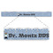 Dentist Plastic Ruler - 12" (Personalized)