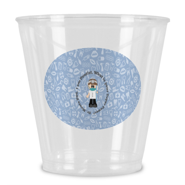 Custom Dentist Plastic Shot Glass (Personalized)
