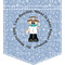 Dentist Iron On Faux Pocket (Personalized)