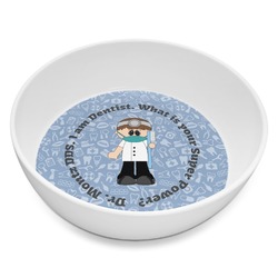 Dentist Melamine Bowl - 8 oz (Personalized)