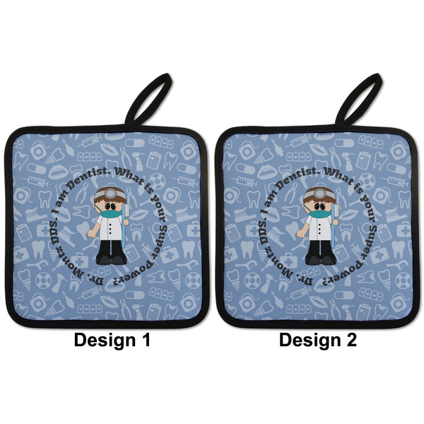Dentist Pot Holders - Set of 2 APPROVAL