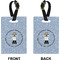 Dentist Rectangle Luggage Tag (Front + Back)