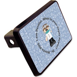 Dentist Rectangular Trailer Hitch Cover - 2" (Personalized)