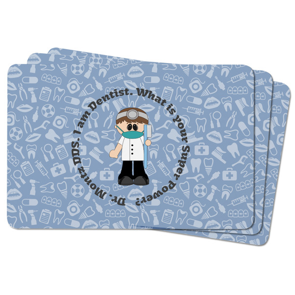 Dentist Rectangular Fridge Magnet - THREE