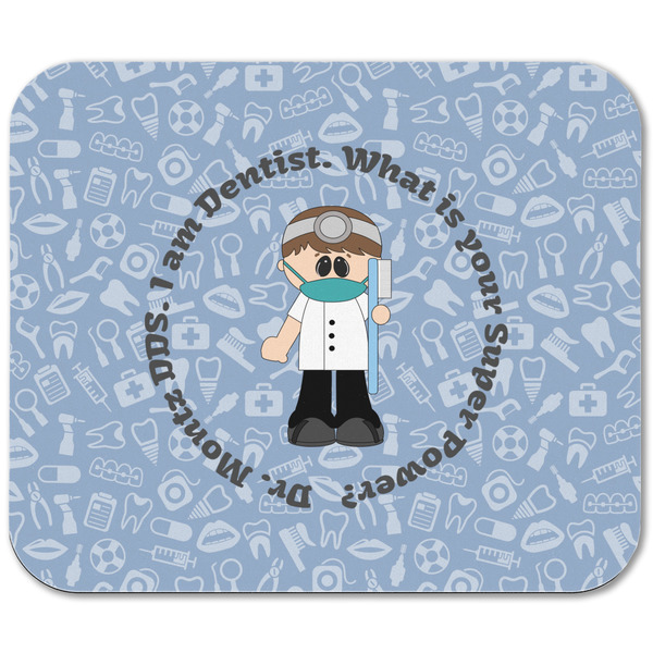 Dentist Rectangular Mouse Pad - APPROVAL
