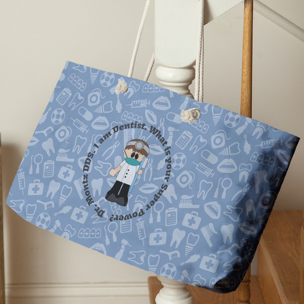 Dentist Large Rope Tote - Life Style