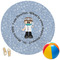Dentist Round Beach Towel (Personalized)