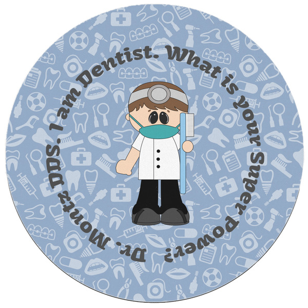 Dentist Round Mousepad - APPROVAL