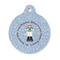 Dentist Round Pet ID Tag - Small (Personalized)