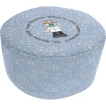 Dentist Round Pouf Ottoman (Personalized)