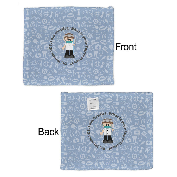 Dentist Security Blanket - Front & Back View