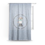 Dentist Sheer Curtain (Personalized)