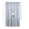 Dentist Sheer Curtain With Window and Rod