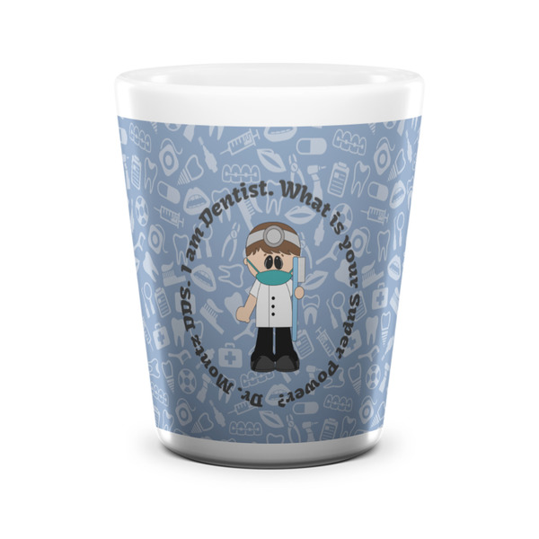 Dentist Shot Glass - White - FRONT