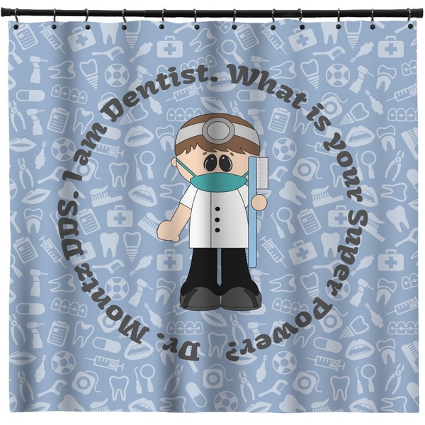Custom Dentist Shower Curtain - Custom Size (Personalized)