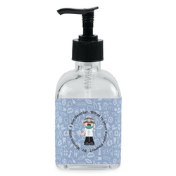 Dentist Glass Soap & Lotion Bottle - Single Bottle (Personalized)
