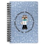 Dentist Spiral Notebook - 7x10 w/ Name or Text