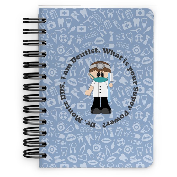 Custom Dentist Spiral Notebook - 5x7 w/ Name or Text