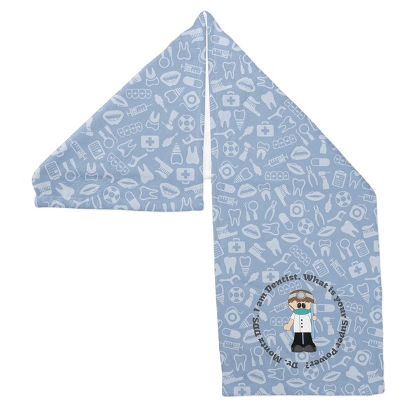 Dentist Sports Towel Folded - Both Sides Showing