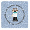 Dentist Square Decal - Medium (Personalized)