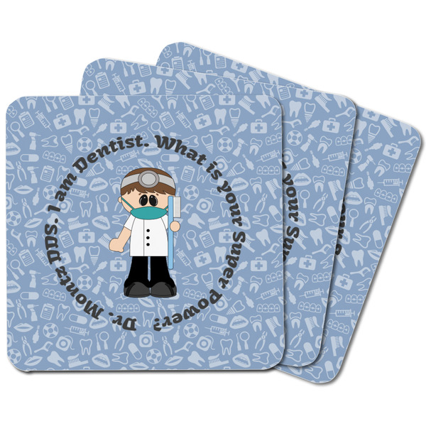 Dentist Square Fridge Magnet - MAIN