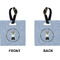 Dentist Square Luggage Tag (Front + Back)