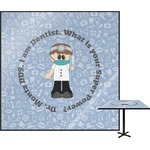 Dentist Square Table Top (Personalized)