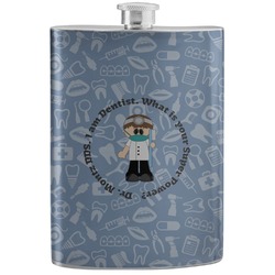 Dentist Stainless Steel Flask (Personalized)