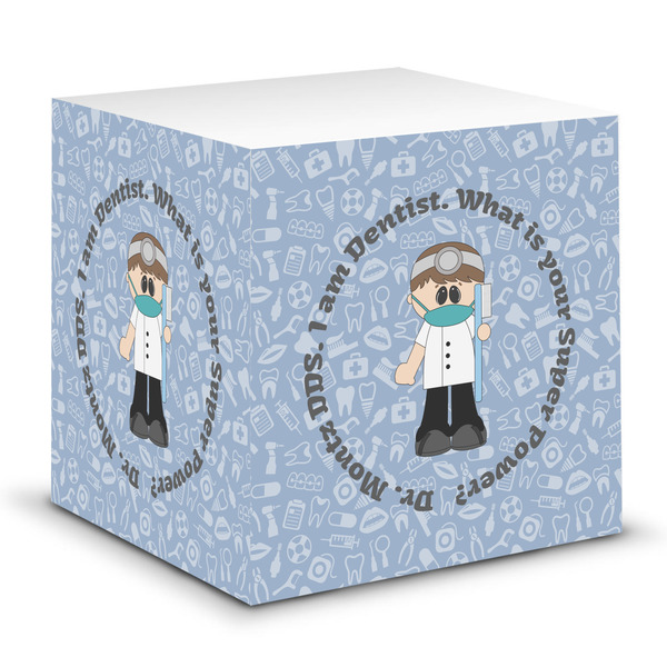 Custom Dentist Sticky Note Cube (Personalized)