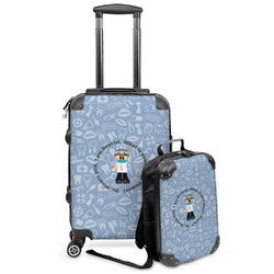 Dentist Kids 2-Piece Luggage Set - Suitcase & Backpack (Personalized)