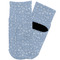Dentist Toddler Ankle Socks - Single Pair - Front and Back