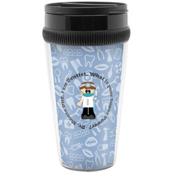 Dentist Acrylic Travel Mug without Handle (Personalized)