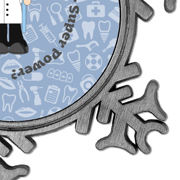 Dentist Vintage Snowflake - Detail