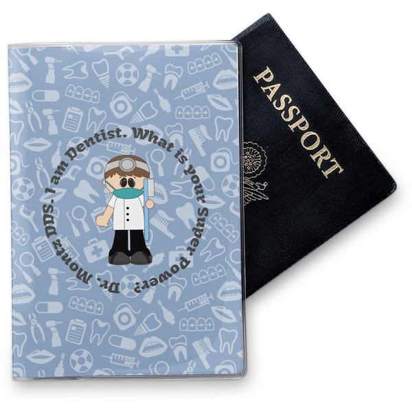 Custom Dentist Vinyl Passport Holder (Personalized)
