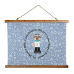 Dentist Wall Hanging Tapestry - Wide (Personalized)