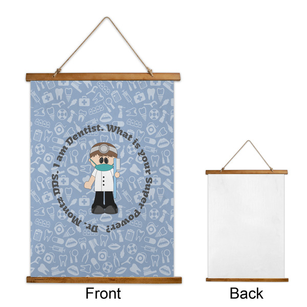 Dentist Wall Hanging Tapestry - Portrait - APPROVAL