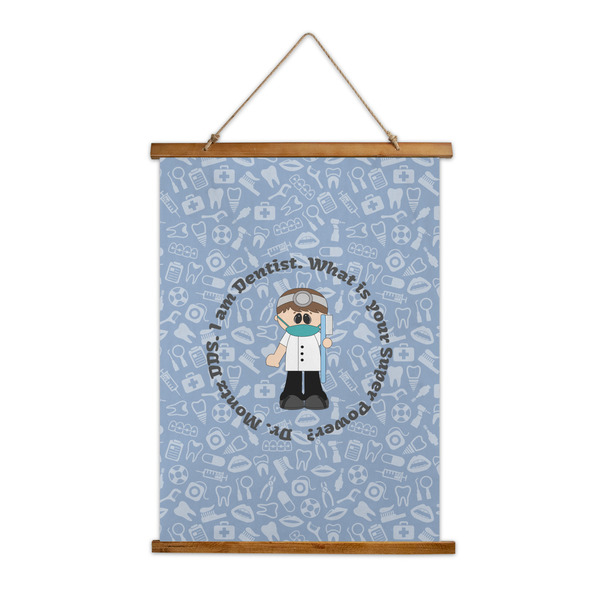 Custom Dentist Wall Hanging Tapestry - Tall (Personalized)