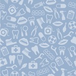 Dentist Wallpaper & Surface Covering (Peel & Stick 24"x 24" Sample)