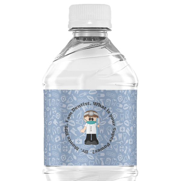 Custom Dentist Water Bottle Labels - Custom Sized (Personalized)