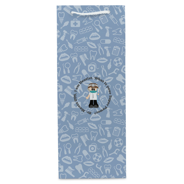 Dentist Wine Gift Bag - Gloss - Front