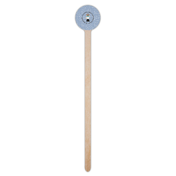 Dentist Wooden 7.5" Stir Stick - Round - Single Stick