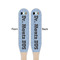Dentist Wooden Food Pick - Paddle - Double Sided - Front & Back