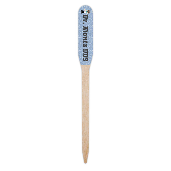 Dentist Wooden Food Pick - Paddle - Single Pick