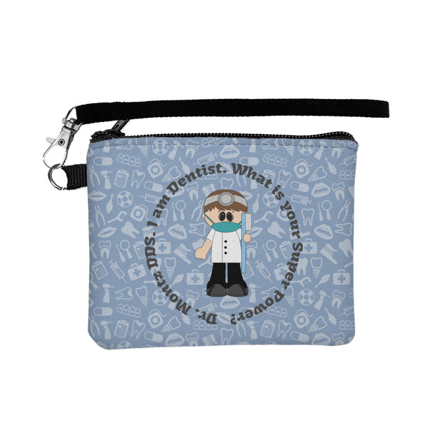 Custom Dentist Wristlet ID Case w/ Name or Text