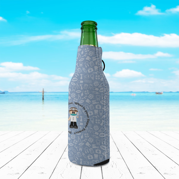 Dentist Zipper Bottle Cooler - LIFESTYLE