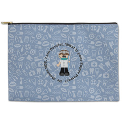 Dentist Zipper Pouch - Large - 12.5"x8.5" (Personalized)