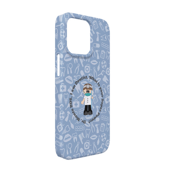 Custom Dentist iPhone Case - Plastic - iPhone 13 (Personalized)