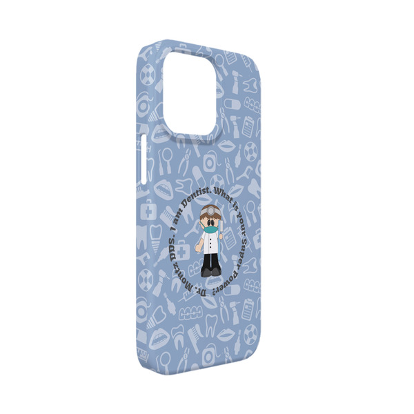 Custom Dentist iPhone Case - Plastic - iPhone 13 Mini (Personalized)