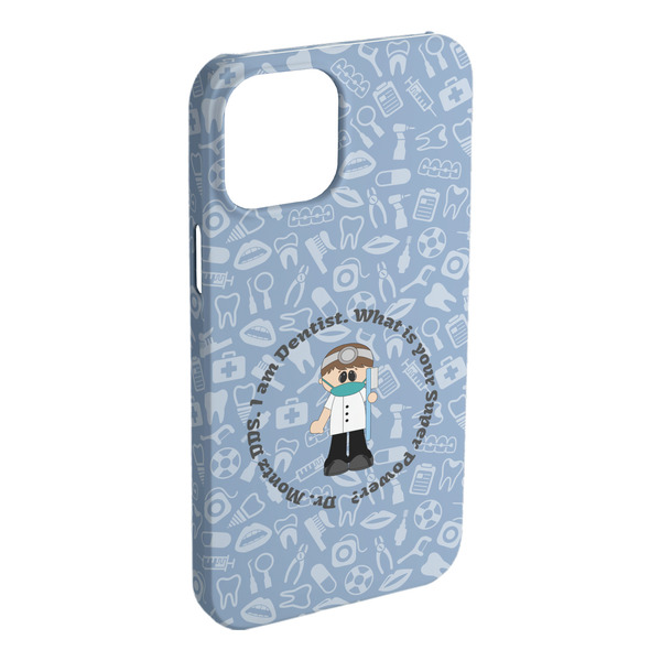 Custom Dentist iPhone Case - Plastic (Personalized)